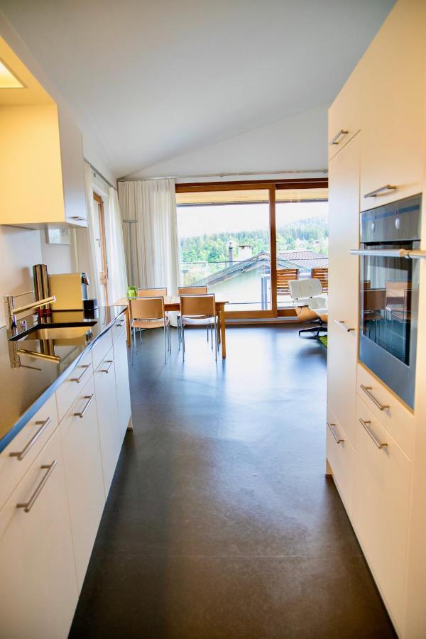 Ferienwohnung Crap Ner Flims Exteriér fotografie