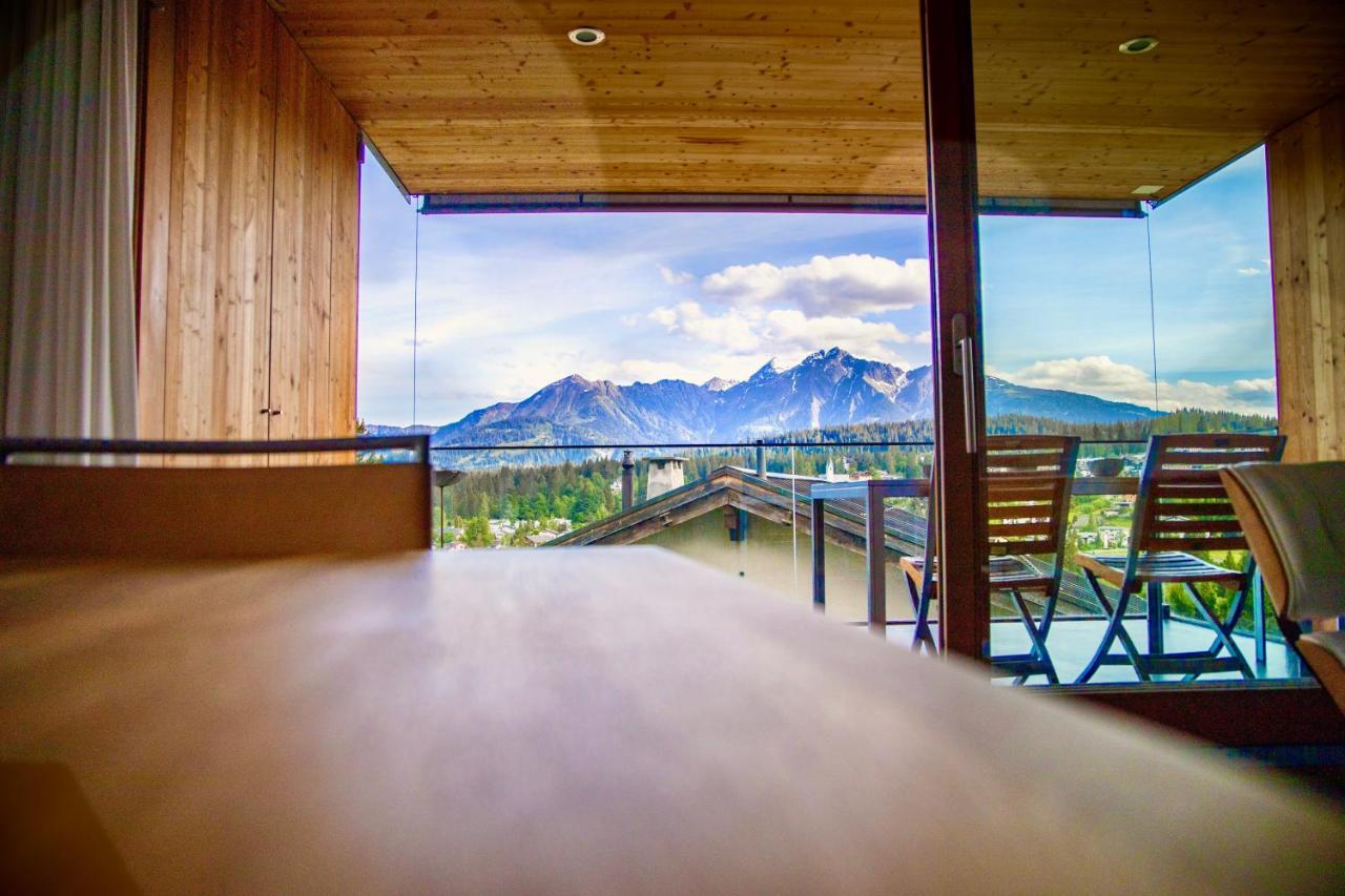 Ferienwohnung Crap Ner Flims Exteriér fotografie