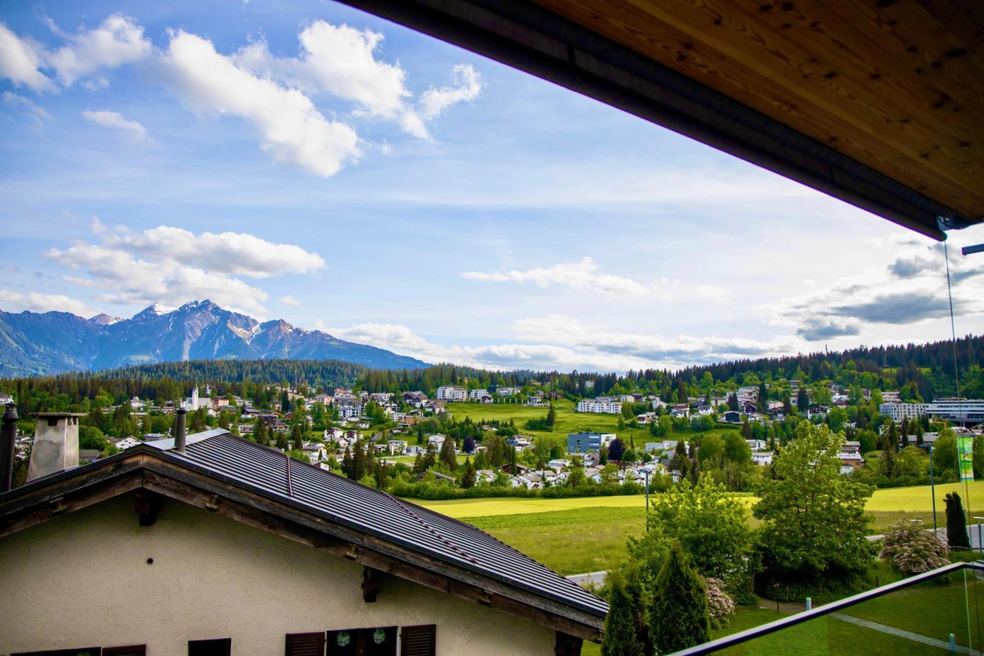 Ferienwohnung Crap Ner Flims Exteriér fotografie