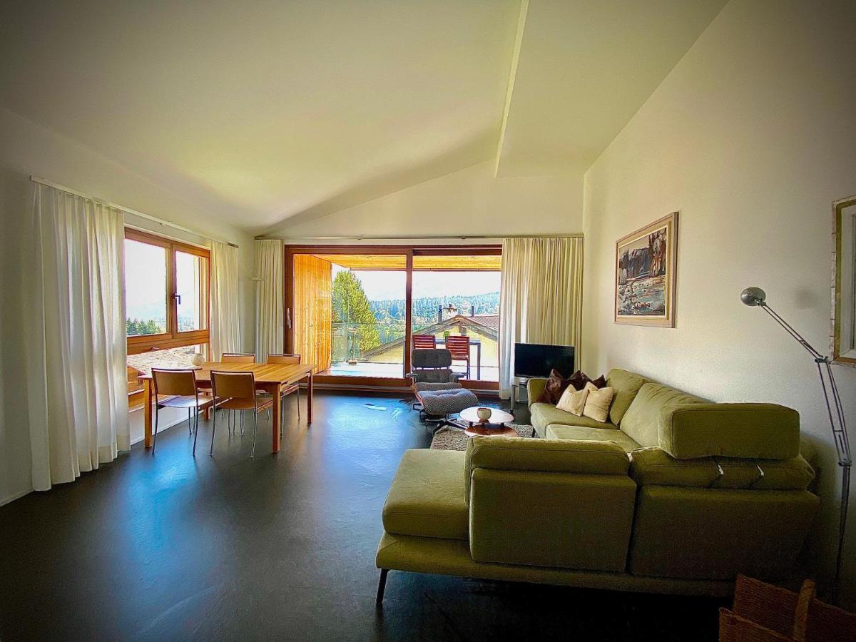 Ferienwohnung Crap Ner Flims Exteriér fotografie
