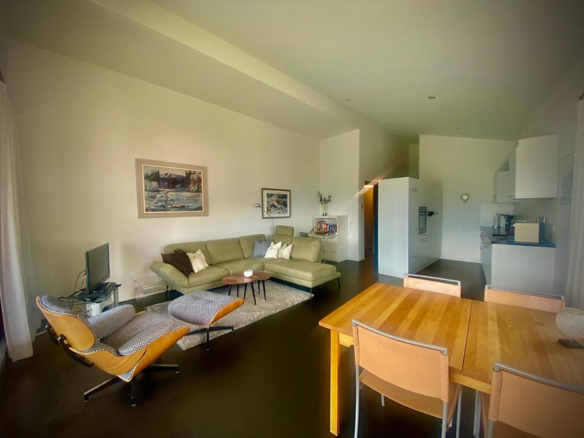 Ferienwohnung Crap Ner Flims Exteriér fotografie